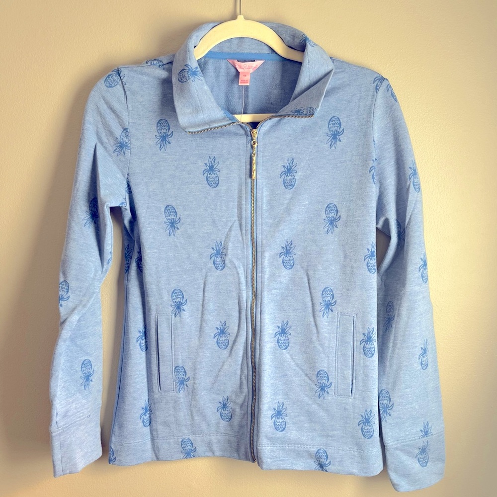 NWT Lilly Pulitzer full zip popover